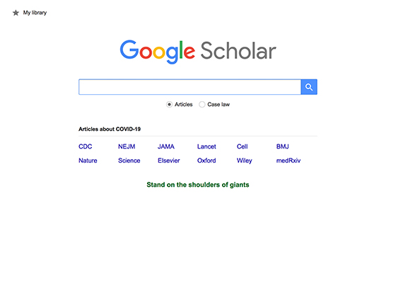 Google Scholar（谷歌学术怎么使用？）(图1)